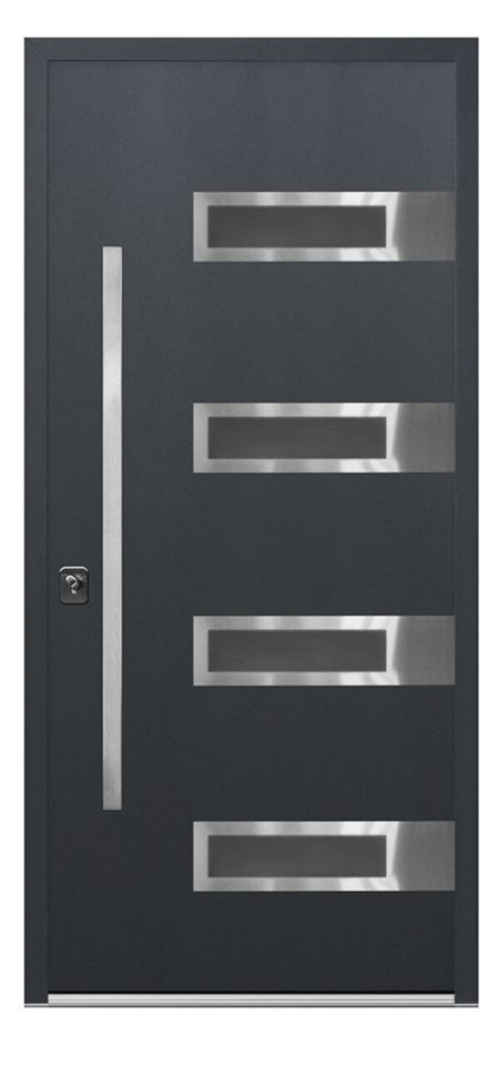 S4 Grey Exterior Door