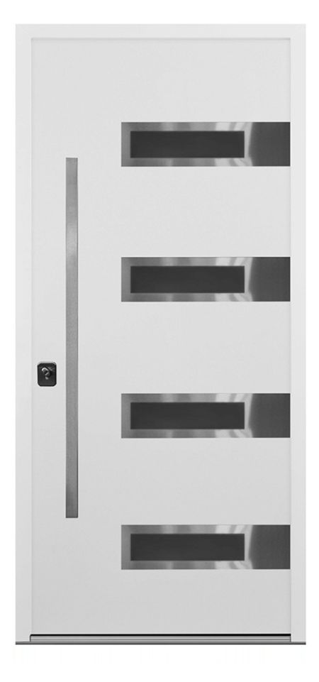S4 White Exterior Door