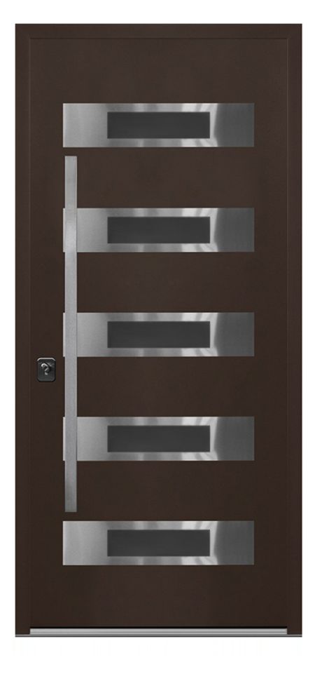 S5 Brown Exterior Door