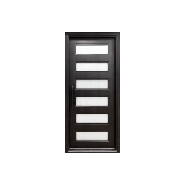 Nova Royal Series Wrought Iron Custom Exterior Door Style 055