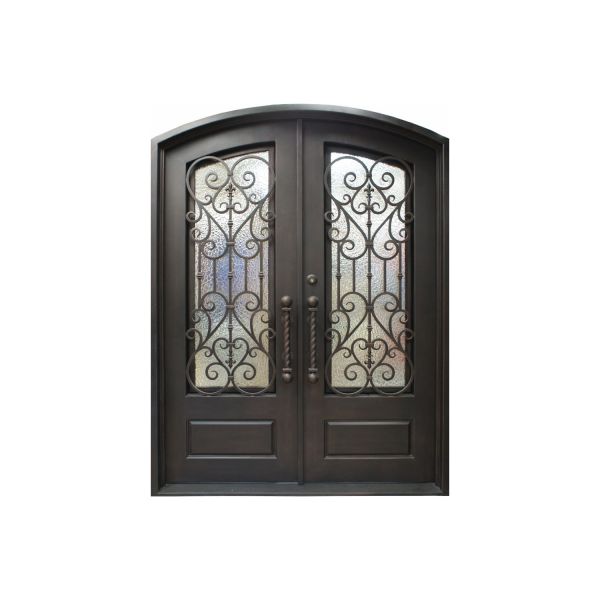 Stonehenge SH 05 Wrought Iron Exterior Door size 72 x 96