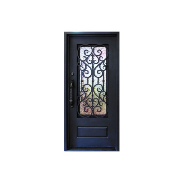 Stonehenge SH 09 Wrought Iron Exterior Door size 38 x 82